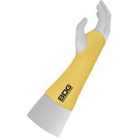 Bob Dale Gloves 64-1-670TH-12 Classic Cut-Resistant Sleeve with Thumb Hole, Kevlar&reg;, 12", ASTM ANSI Level A4