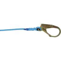 Tractel GS200NH Superline Lifeline with Nylon Thimble & 2-1/4" Self-Locking Snap Hook