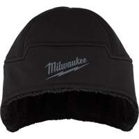 Milwaukee M755B-SM Secure Low-Profile Sherpa-Lined Beanie, Polyester Lining, Medium/Small, Black