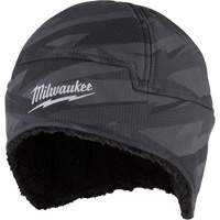 Milwaukee M755C-SM Secure Low-Profile Sherpa-Lined Beanie, Polyester Lining, Medium/Small, Camo