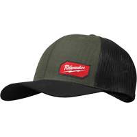 Milwaukee 505E Chapeau de camionneur &agrave; patte pressionn&eacute;e GRIDIRON, Brun