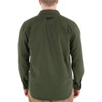 Milwaukee M552E-S Chemise en flanelle GRIDIRON, Hommes, Petit, Vert
