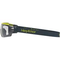 Hexarmor 11-23001-04 Lunettes de s&eacute;curit&eacute; MX350 avec joint, Lentille Transparent, Antibu&eacute;e/Anti-&eacute;gratignures, ANSI Z87+/R&eacute;pond ou surpasse la norme CSA Z94.3