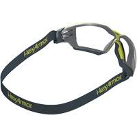 Hexarmor 11-23001-04 Lunettes de s&eacute;curit&eacute; MX350 avec joint, Lentille Transparent, Antibu&eacute;e/Anti-&eacute;gratignures, ANSI Z87+/R&eacute;pond ou surpasse la norme CSA Z94.3