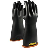 PIP Global Safety 155-2-16/9.5 Gant isolant en caoutchouc NOVAX avec poignet droit, ASTM classe 2, Taille 9,5, 16" lo