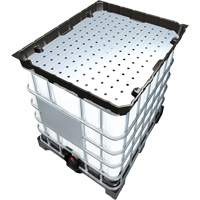 Denios K22-0166 Plateforme m&eacute;tallique pour entonnoir complet pour GRV K22-0164