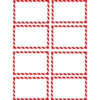 Brady 09648 WHMIS Labels 800/Pkg, Paper, Roll, 2-3/4" L x 4-1/4" W