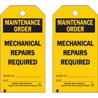 Brady 86532 &eacute;tiquettes de s&eacute;curit&eacute;, Plastique, 3" la x 5-3/4" h, Anglais