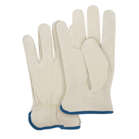 Zenith Safety Products SM587 Close-Fit Driver's Gloves, X-Large, Grain Cowhide Palm