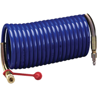 3M W-2929-50 3M Series Loose Fitting Facepieces with Supplied Air-SUPPLIED AIR HOSES, Coiled High Pressure, 50'