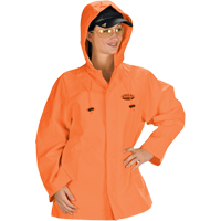 WASIP LTD. R802O80 V&ecirc;tements imperm&eacute;ables Hurricane ignifuges et r&eacute;sistants &agrave; l'huile, veste, 4T-Grand, Orange haute visibilit&eacute;