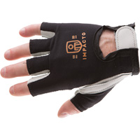 Impacto 401-30XS-L Anti-Impact Left-Hand Glove, X-Small, Goatskin/Split Leather Palm, Hook & Loop Cuff