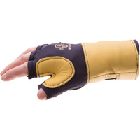 Premium Impact & Repetitive Strain Protective Right-Hand Glove, Size X-Small, Grain Leather Palm SR263 | TENAQUIP