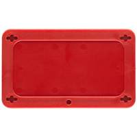 Brady 41924 Blank Valve Tag, Plastic, 3-3/4" W x 2-1/4" H