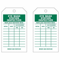 Brady 86619 &eacute;tiquettes de rapport d'inspection, Polyester, 4" la x 7" h, Anglais