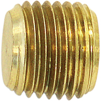 Topring 41.225 Pipe Plug (Counter Sunk Hex Head), 1/2" Dia., Brass