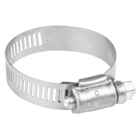 Ideal Clamp HS-24 HOSE CLAMP SS & ZINC PLATED REUSABLE 1 1/16"-2", Min Dia. 1"