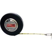 Lufkin By Crescent HW226ME Banner&reg; SAE/Metric Yellow Clad Dual Sided Tape Measure, 3/8" x 100'