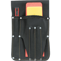 Kuny's CS-5045 Wedge Pouch, Tool Holder, Leather, 2 Pockets