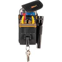 Kuny's SW-1105 Cell Phone and Tool Holder, Cell Phone Holder, Polyester, 5 Pockets