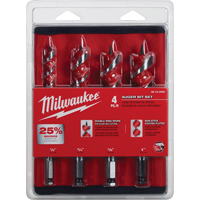 Milwaukee 48-13-4000 Auger Sets, 4 Pieces