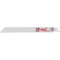 Milwaukee TBO973 Sawzall&reg; Reciprocating Saw Blades, Bi-Metal, 8-12 TPI, 8" L x 3/4" W