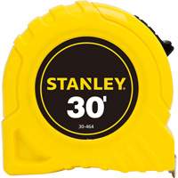 Stanley Tools 30-464 Tape Measure, 1" x 30', Imperial Graduations