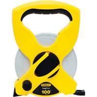 Stanley Tools 34-790 Ruban long en fibre de verre, 1/2" x 100', Marques de goujon Imp&eacute;rial