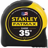 Stanley Tools 33-735 FatMax&reg; Classic Tape Measure, 1-1/4" x 35', Imperial Graduations