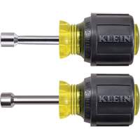 Klein Tools 610 Stubby Nut Driver Set, 2, Non Magnetic, Imperial