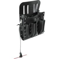 Klein Tools 5190 Porte-outils, Porte-outil multiple, Cuir, 10 Poches