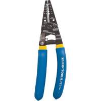 Klein Tools 11055 Pince &agrave; d&eacute;nuder et &agrave; couper les fils de cuivre massifs et multibrins, 7-3/8" lo, 10-18/12-20 AWG