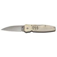 Klein Tools 44000 Lightweight Knife with Drop Point Blade, 2-1/4" Blade, Stainless Steel Blade, Aluminum Handle