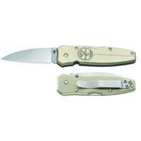 Klein Tools 44001 Lockback Knife with Drop Point Blade, 2-1/2" Blade, Stainless Steel Blade, Aluminum Handle