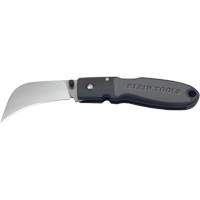 Klein Tools 44005 Lockback Knife with Hawkbill Blade, 2-5/8" Blade, Stainless Steel Blade, Nylon Resin Handle
