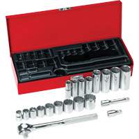 Klein Tools 65508 3/8" Drive Socket Wrench Set