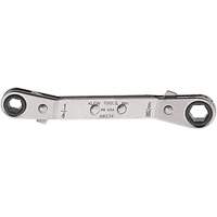 Klein Tools 68234 Cl&eacute; polygonale d&eacute;cal&eacute;e &agrave; cliquet r&eacute;versible