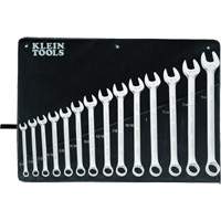 Klein Tools 68406 Combination Wrench Set, Combination, 14 Pieces, Imperial
