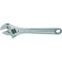 Klein Tools 507-8 Cl&eacute; r&eacute;glable, capacit&eacute; sup&eacute;rieure, 8" lo, la max. 1-1/8", Chrome