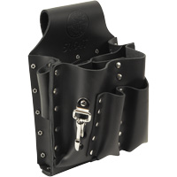 Klein Tools 5164T Porte-outils, Porte-outil multiple, Cuir, 8 Poches