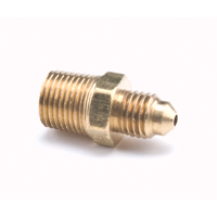 Flare Connector-flare Tube To Male Pipe, 3/16" x 1/8"  TBX984 | TENAQUIP