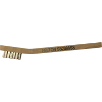 Felton Brushes SB2088SS Petites brosses de nettoyage, Acier inoxydable, 3 x 7 rangs de fils, Longueur 7-3/4"