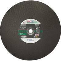 United Abrasives Inc. 23423 Meule &agrave; tronçonner haute vitesse pour le b&eacute;ton C24R, 12" x 1/8", Arbre de 25/32", Type 1, Carbure de silicium, 6300 Tr/min
