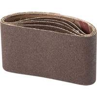United Abrasives Inc. 57206 Courroie abrasive pour ponceuse portative, 3" la x 21" lo, Oxyde d'aluminium, Grain 100