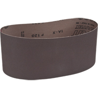 Portable Abrasive Belt, 24" L x 4" W, Aluminum Oxide, 120 Grit  TC813 | TENAQUIP