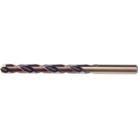 Precision 5996356 Foret court, Acier rapide, 11/32", 4-3/4" lo, 3-7/16" Cannelure, 135° Angle