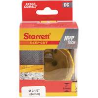 Starrett DCH0212-G Scie &agrave; cloche bim&eacute;tal 2-1/2", 2-1/2", Profondeur de la coupe 2", Bim&eacute;tal