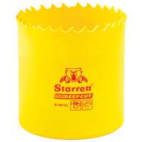 Starrett DCH0218-G Scie &agrave; cloche bim&eacute;tal 2-1/8", 2-1/8", Profondeur de la coupe 2", Bim&eacute;tal