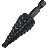 Lenox 30883VB3 Foret &eacute;tag&eacute; no 3, 1/4" - 3/4", Incr&eacute;ments de 1/16", Acier rapide