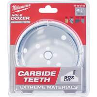 Milwaukee 49-56-0746 Hole Dozer Carbide Hole Saw, 4-1/2", 1-5/8" Depth of Cut, Carbide